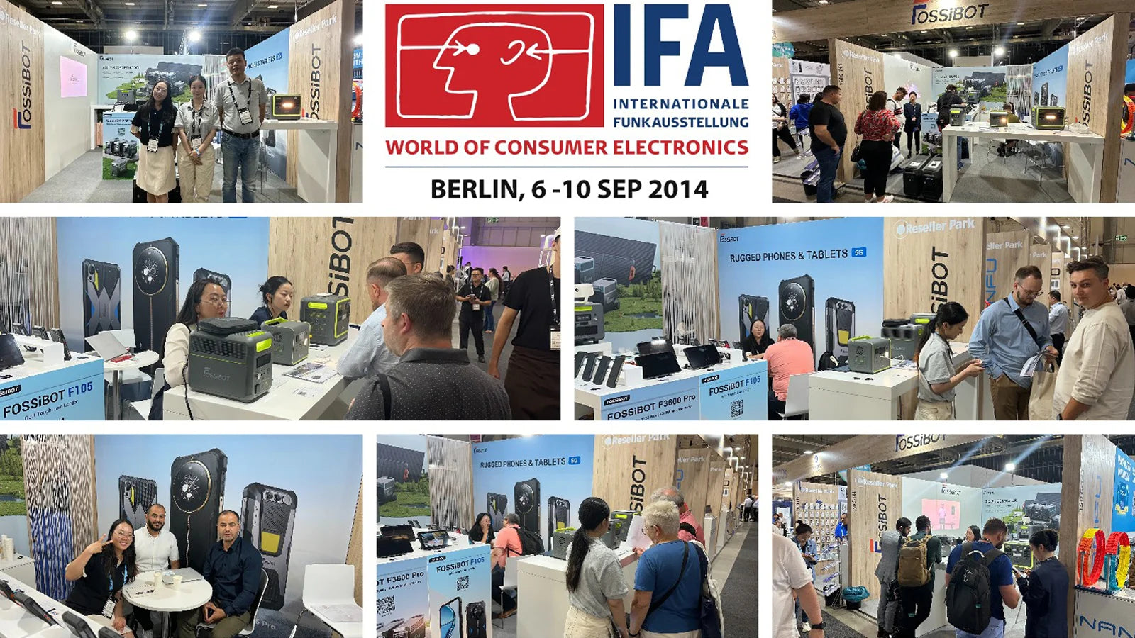 FOSSiBOT Demonstrates Excellent Products at IFA Berlin 2024 FOSSiBOTEU