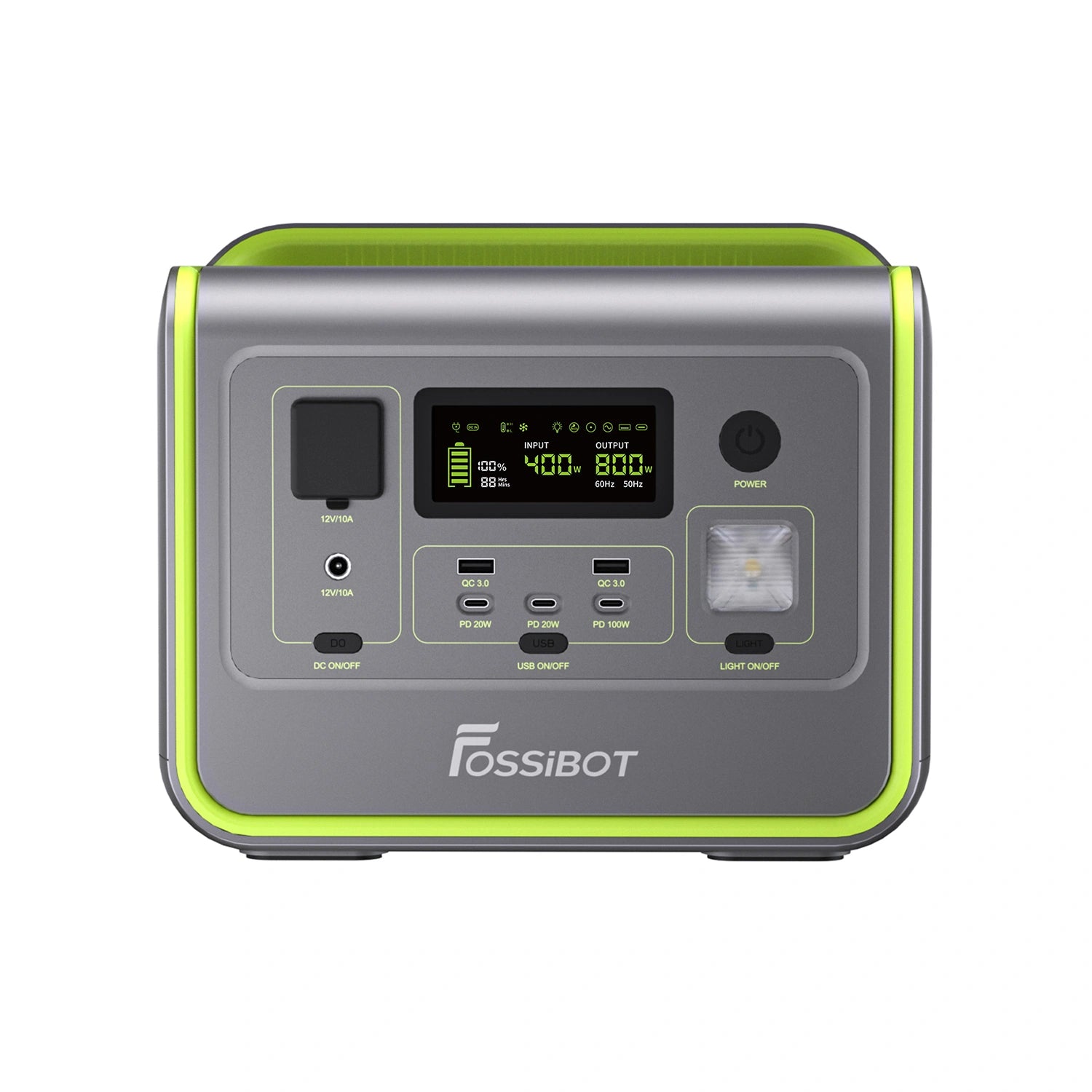 FOSSiBOT F800 Portable Power Station | 800W 512Wh – FOSSiBOT-EU