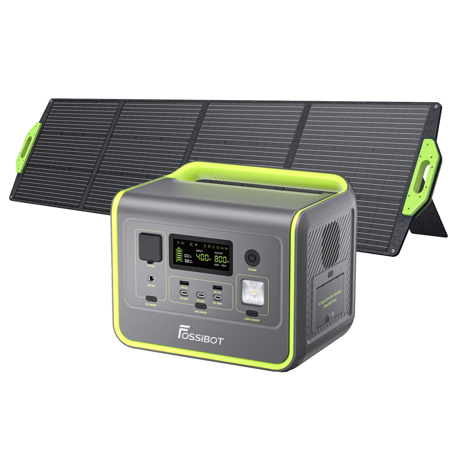 FOSSiBOT F800 Portable Power Station | 800W 512Wh – FOSSiBOT-EU