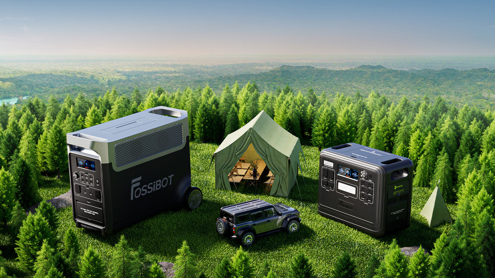 FOSSiBOT Portable Power Stations Comparison, Which One Meets Your Need