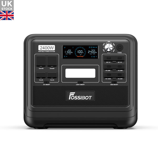 FOSSiBOT F2400(UK) Portable Power Station | 2,400W 2,048Wh