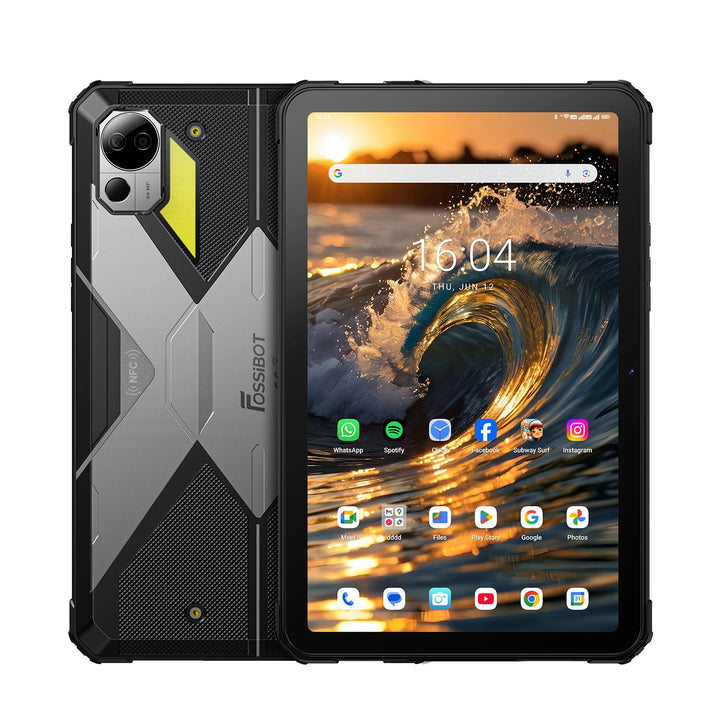 FOSSiBOT DT3 5G 10.4-inch 32+256GB MediaTek Dimensity 7300 4nm Octa-core 21560mAh 64MP Camera 66W Fast Charging Android 15 Rugged Tablet