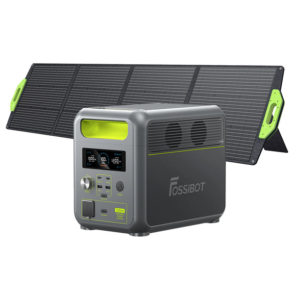 FOSSiBOT F1200 + SP200 | Solar Generator Kit