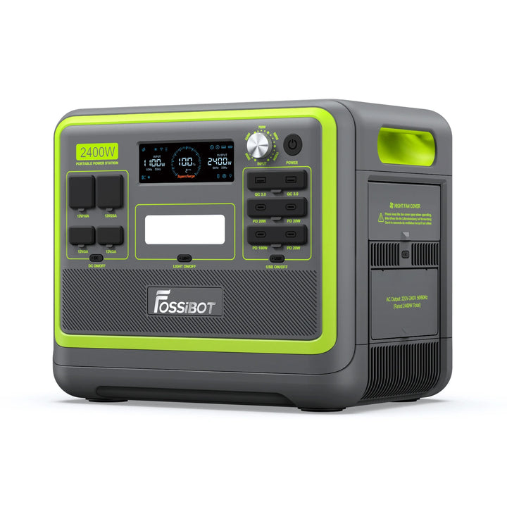 FOSSiBOT F2400 Station électrique portable | 2400W 2048Wh