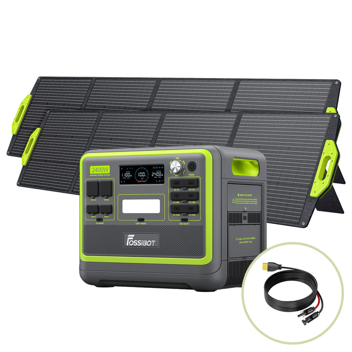 FOSSiBOT F2400 Portable Power Station | 2,400W 2,048Wh