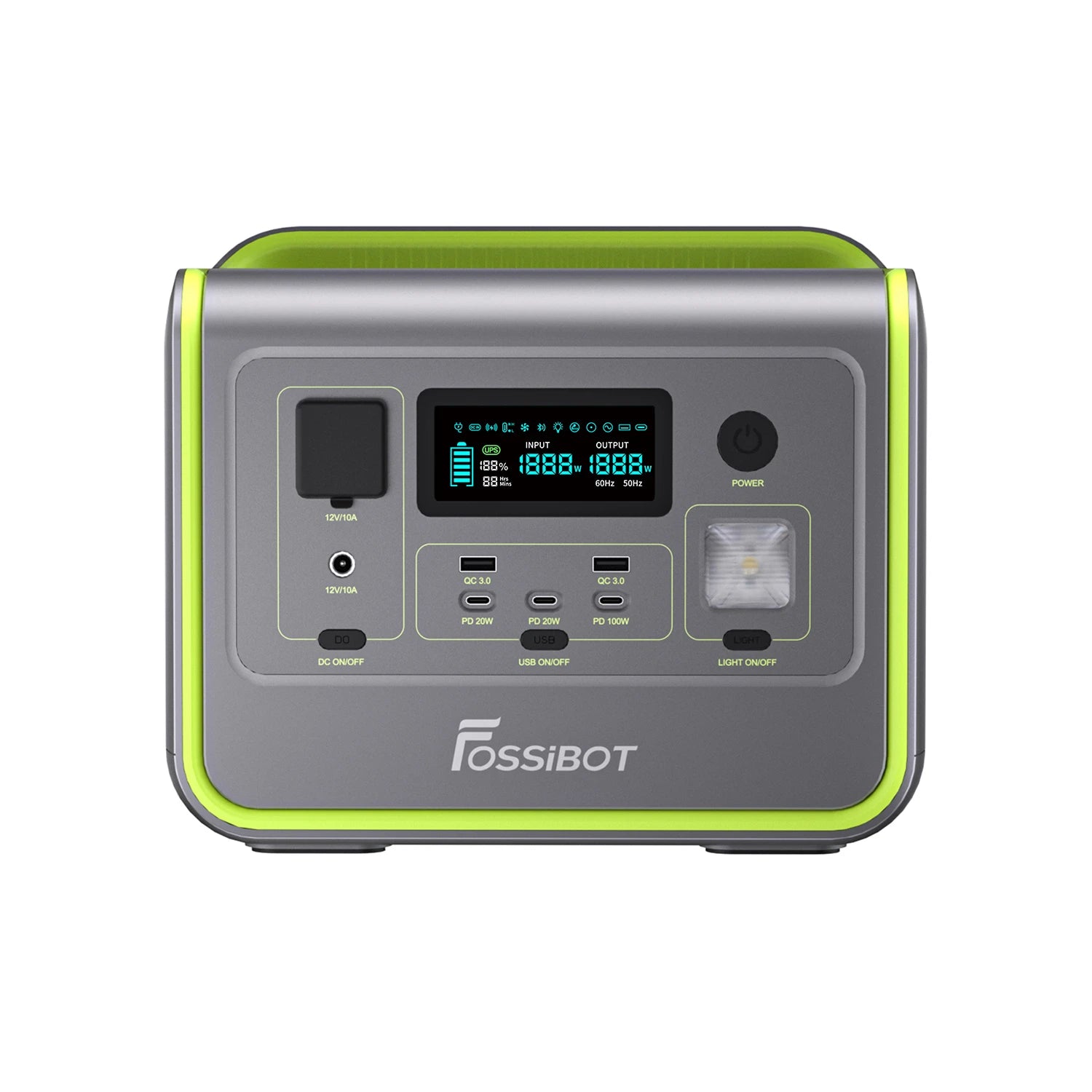 FOSSiBOTF800PortablePowerStation|800W512Wh