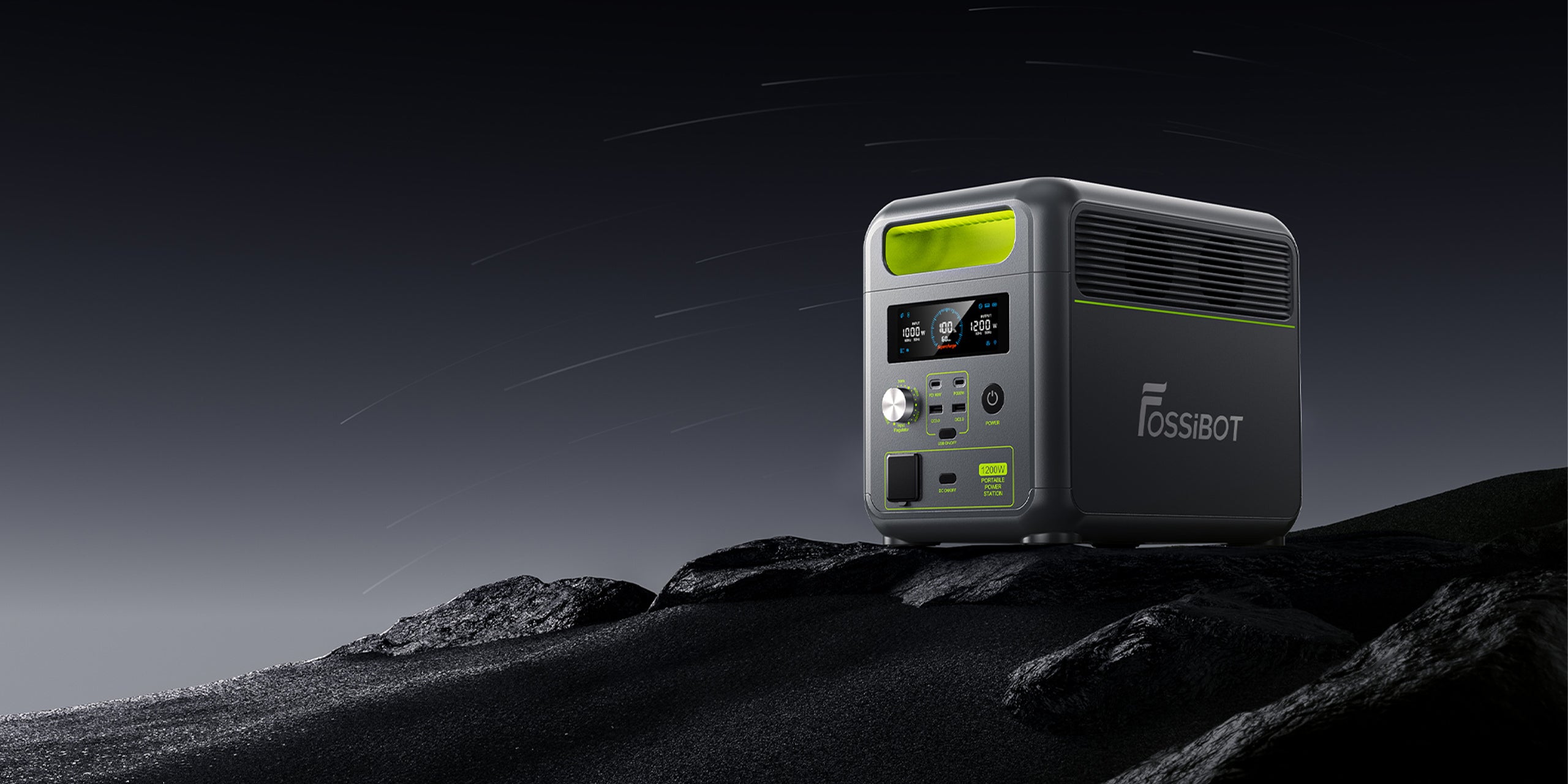 FOSSiBOT F1200 Portable Power Station 1,200W 1,024Wh