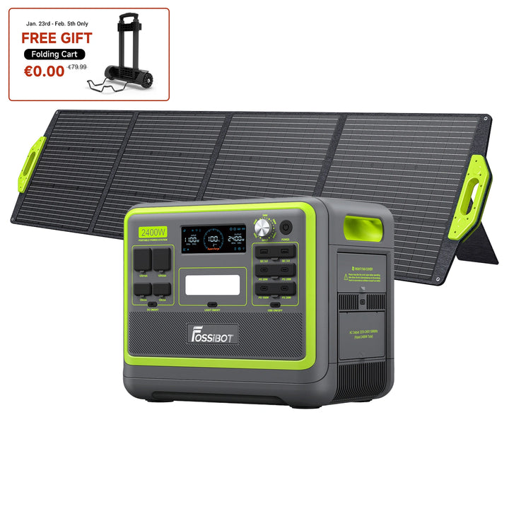 FOSSiBOT F2400 Portable Power Station | 2,400W 2,048Wh