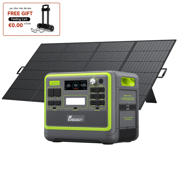 FOSSiBOT F2400 Portable Power Station | 2,400W 2,048Wh