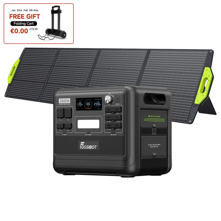 FOSSiBOT F2400 Portable Power Station | 2,400W 2,048Wh