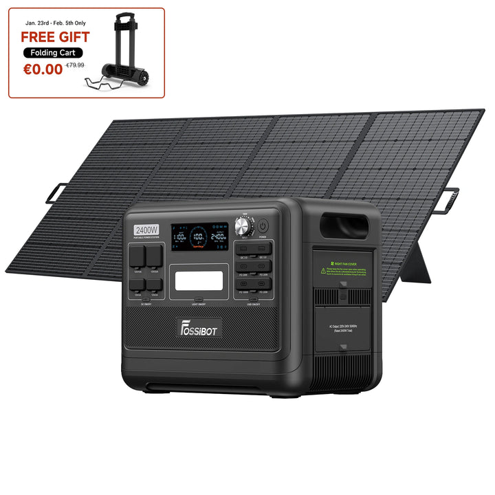 FOSSiBOT F2400 Portable Power Station | 2,400W 2,048Wh