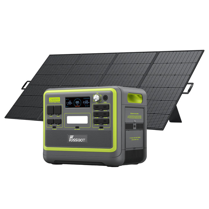 FOSSiBOT F2400 + SP420 | Solar Generator Kit