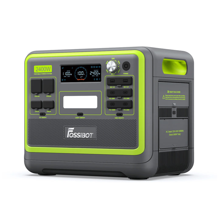 FOSSiBOT F2400 Portable Power Station | 2,400W 2,048Wh