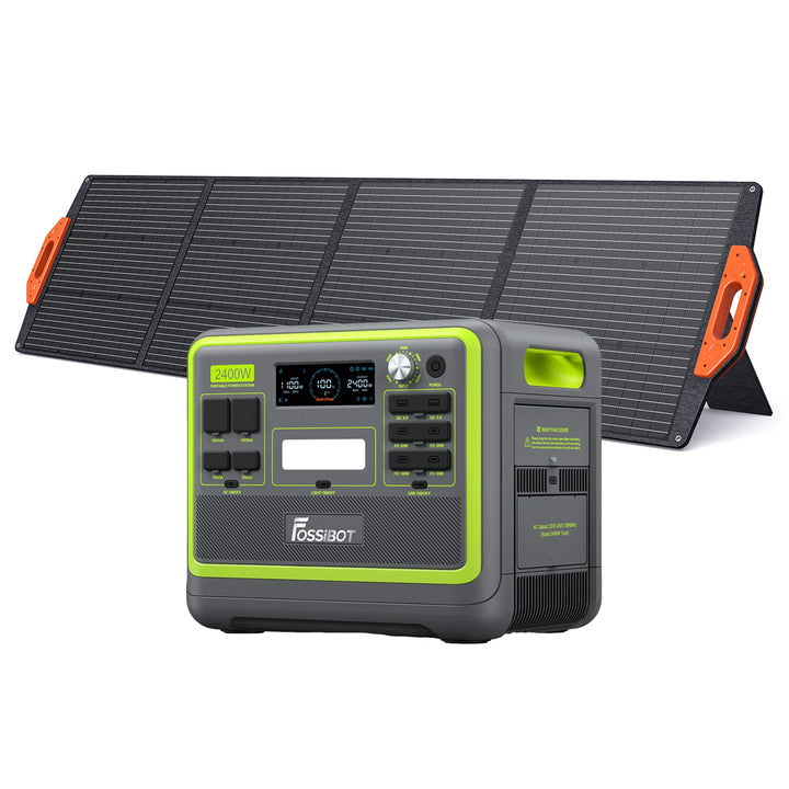 FOSSiBOT F2400 + SP200 | Solar Generator Kit