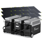 3×SP400 Pro Bifacial Portable Solar Panel (400W)