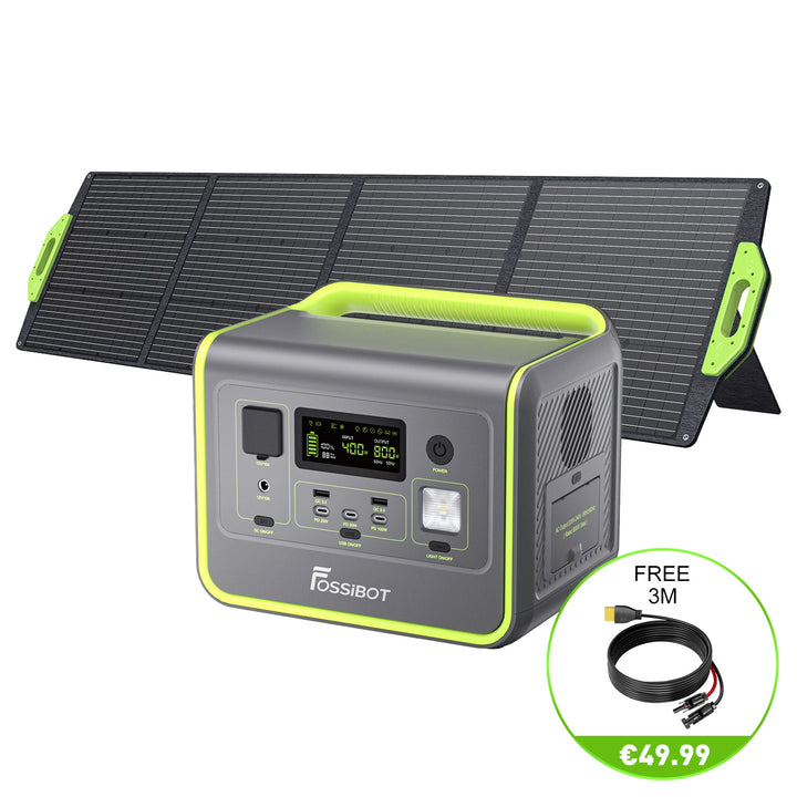 FOSSiBOT F800 Portable Power Station | 800W 512Wh