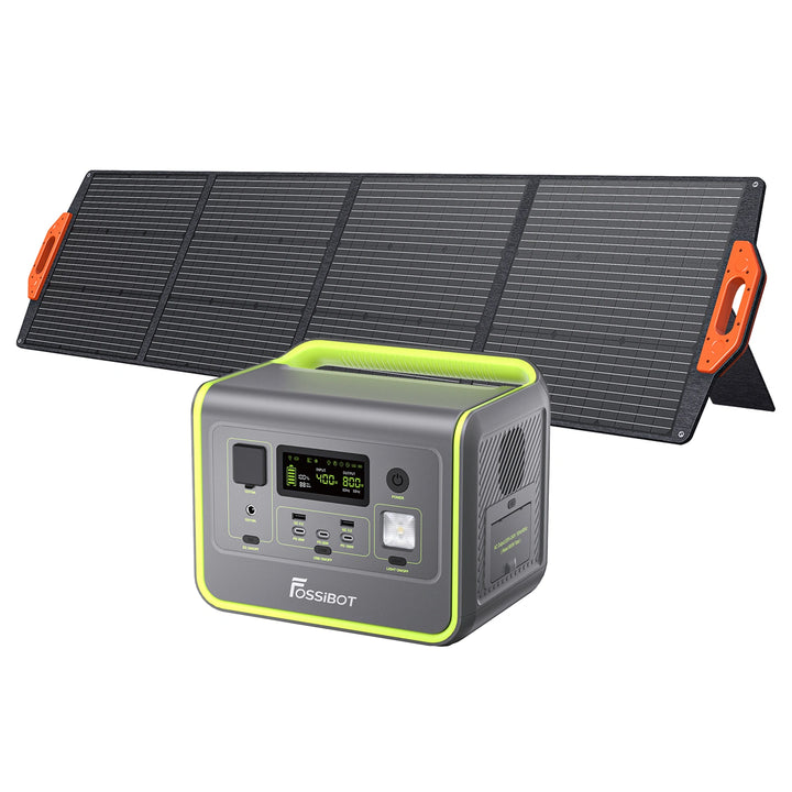 FOSSiBOT F800 + SP200 | Solar Generator Kit