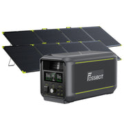 F3000 + 2xSP400 Pro Bifacial Portable Solar Panel (400W)