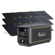 F3000 + 3xSP400 Pro Bifacial Portable Solar Panel (400W)