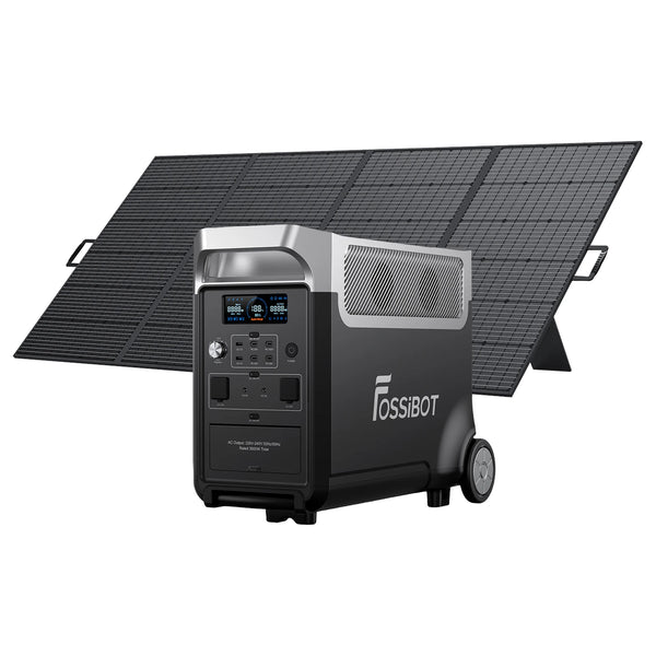 FOSSiBOT F3600 Pro Solar Generator + 420W Solar Panel