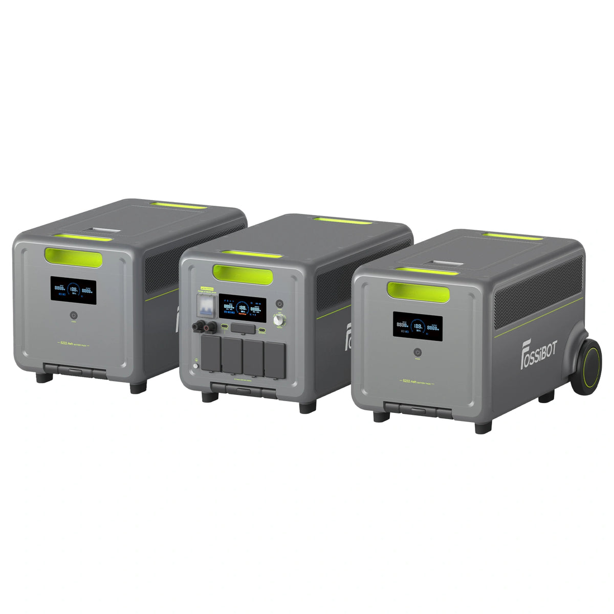 FOSSiBOT F7200+2×FB5222 Expansion Battery