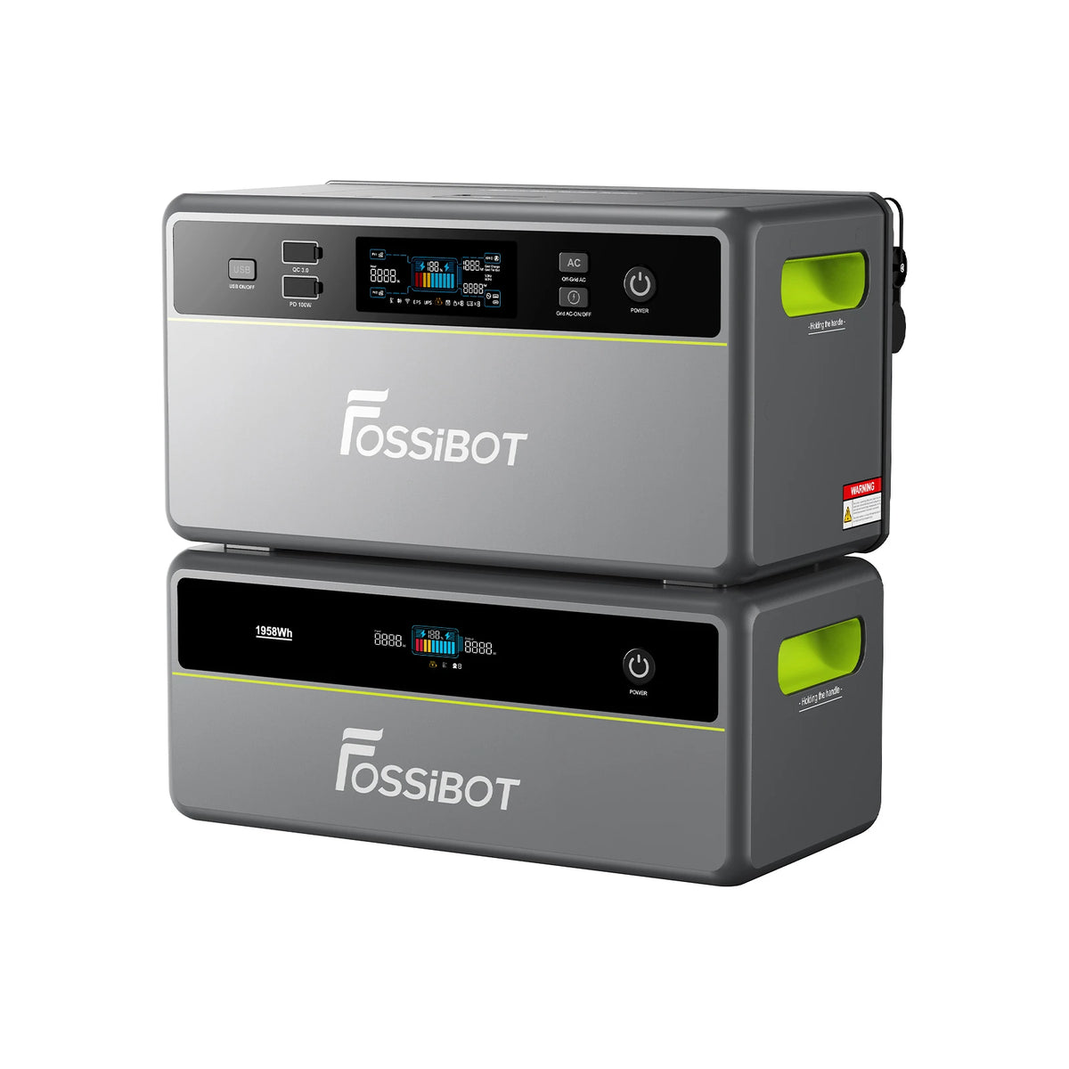 FOSSiBOT FBP1200+1*FBP1200-B Expansion Battery