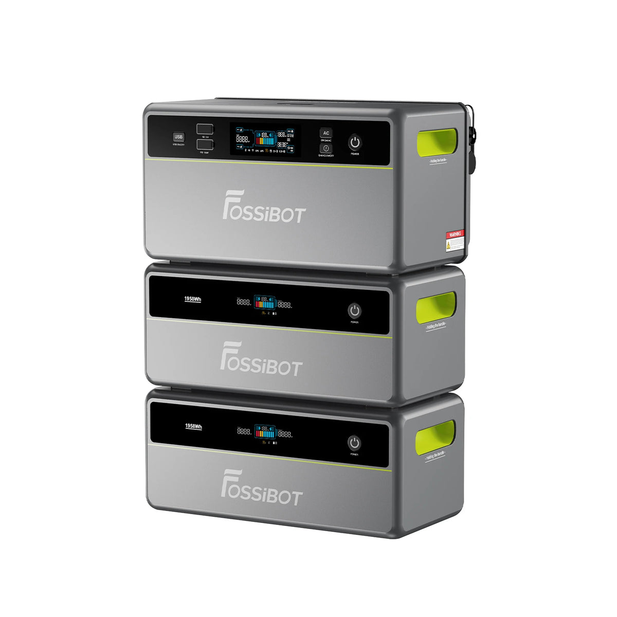 FOSSiBOT FBP1200+2*FBP1200-B Expansion Battery