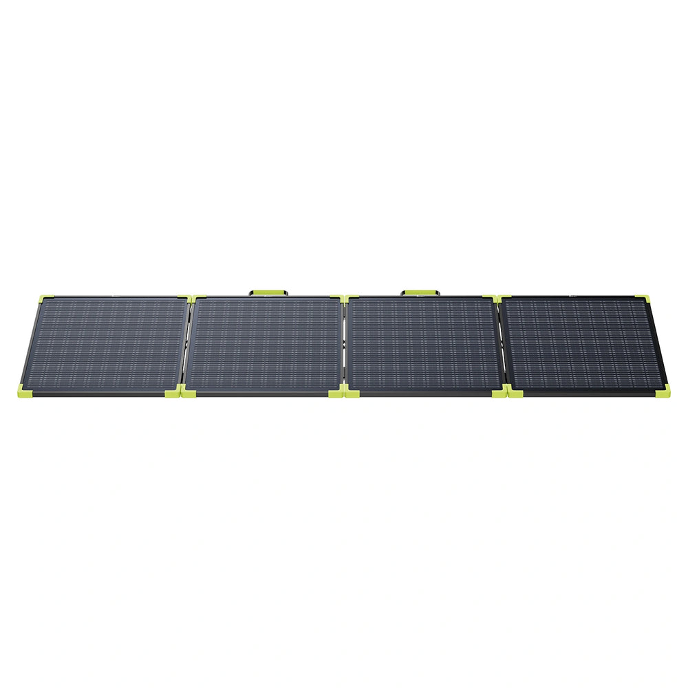 Vue du panneau solaire FOSSiBOT SP200 Pro