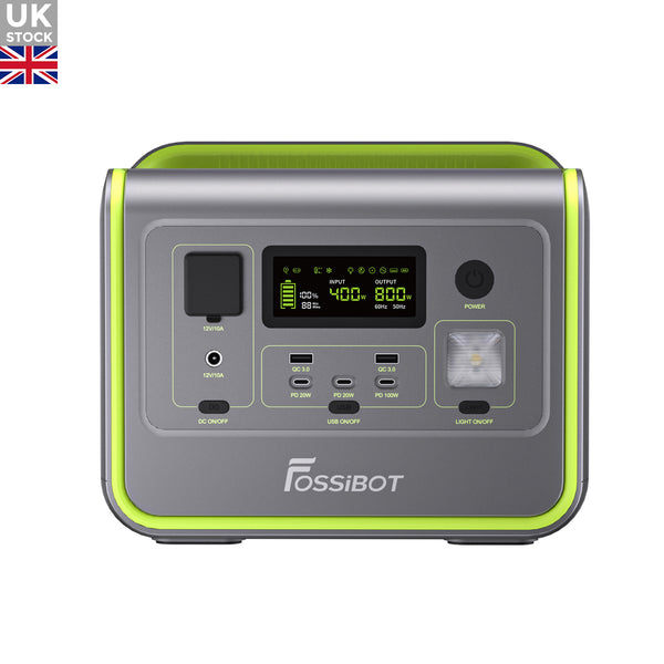 FOSSiBOT F800(UK) Portable Power Station | 800W 512Wh
