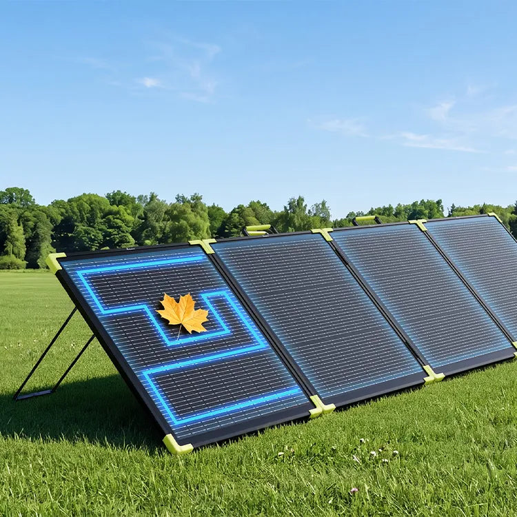 Solar Module Rear FOSSiBOT SP200 Pro Bifacial Portable Solar Panel (200W) – FOSSiBOT-EU