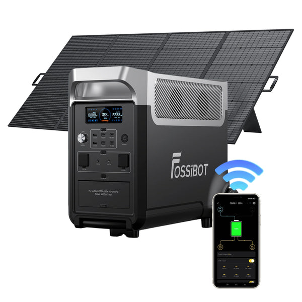 FOSSiBOT F3600 Pro Solar Generator + 420W Solar Panel