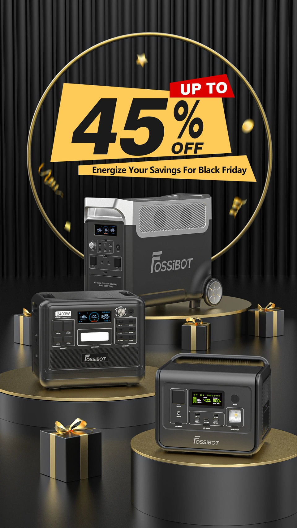 Black Friday 2023 FOSSiBOT EU